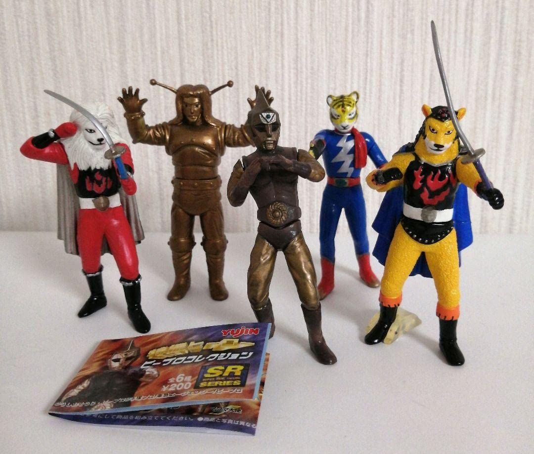 アクションフィギュア 特撮ヒーロー ピープロキャラクター 7点セット